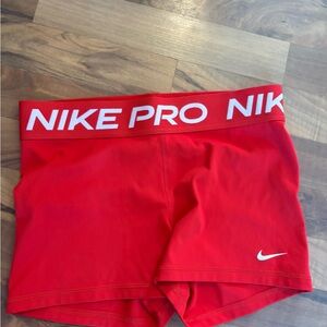 Nike Pro Bright Red Training Shorts DO NOT BUY